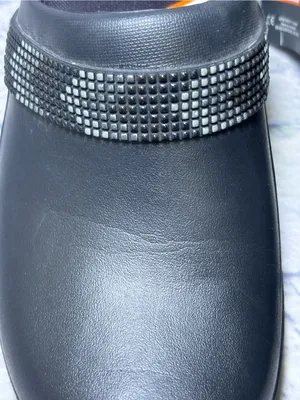 Crocs Women's Work Neria Pro II Clog Black Embellished Slip Resident Size 10 thumbnail 3