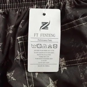 FT Fenteng Distressed Flag Swim Trunks — Size L — NWT thumbnail 6
