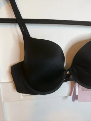 NWT Savage x Fenty Black Core Microfiber T-Shirt Bra thumbnail 4