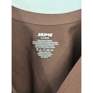 NWT Skims Body Plunge Bodysuit Cocoa XL BD-THG-3326 ( SOLD OUT) thumbnail 4