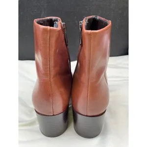 Sam Edelman Womens Brown Leather Ankle Boots Shoes SIze 6.5 SKU 6782 thumbnail 4