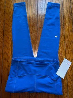 Lululemon Swift Speed With Pockets High Rise 28” Symphony Blue Size 8 NWT thumbnail 1