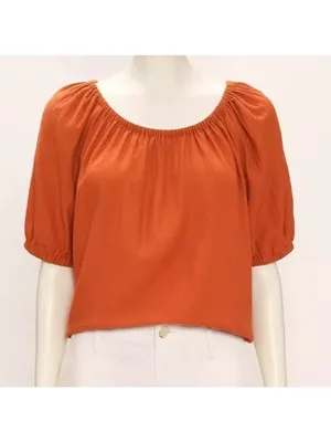 Loft Peasant Top Smocked XS thumbnail 2