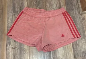 Adidas Women’s Pink Athletic Shorts  thumbnail 1
