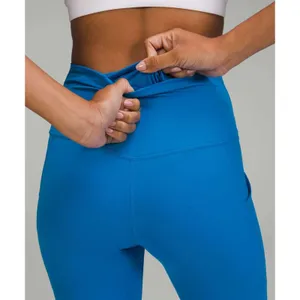 Lululemon High Rise Align w/ pockets crop leggings buttery soft size 8 thumbnail 3
