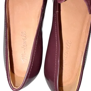 Madewell Dark Cabernet Burgundy Maroon Suede & Leather Alex Loafers Shoes 6 thumbnail 8