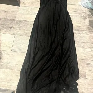 JUMP Womens Black Prom Wedding Guest Sweet‎ 16 Long Maxi Dress Size 5/6 Diamonds thumbnail 4