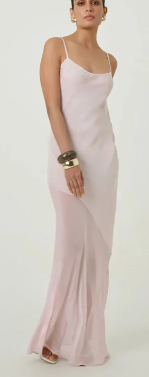 SUMMER AWAY Noosa Slip Maxi Dress‎ Rose Water Small NEW NWT thumbnail 1