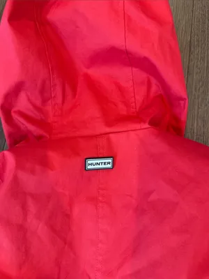Hunter Ladies Water Resistant Cotton Smock Rain Jacket Size XL - C11-694 thumbnail 10