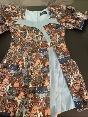 Love Lady Design by Korea Owl Romper Womens Large thumbnail 1