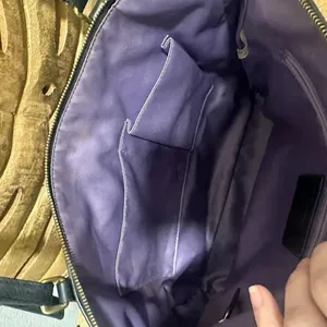 Vintage Coach Y2K black leather bag - EUC thumbnail 10