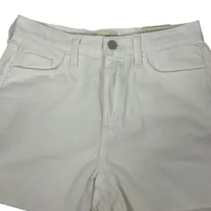 Universal Threads High Rise Cotton Boyfriend Shorts White Size 0 thumbnail 5