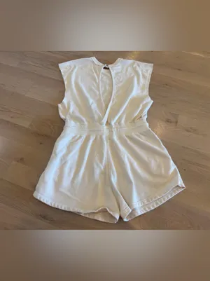 Free People Throw and Onsie Shortsie cream size medium thumbnail 12