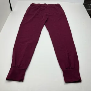 Sundry Jogger Womens Size 2 Medium 8‎ - 10 Burgundy Wine Pull-on Pant Pockets thumbnail 10