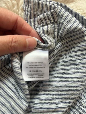 J.Crew Striped Linen Blend Top thumbnail 11