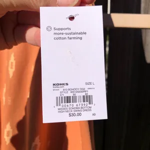 🛍️Sonoma Women’s Cotton Sleeveless Printed Shift Sun Dress Size Large thumbnail 6
