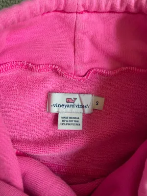 Vineyard Vines Pink Cowl Neck Sweatshirt – Size Small thumbnail 4