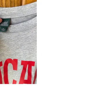 Wild Fable Chicago Graphic Long‎ Sleeve T Shirt Grey Red Size M thumbnail 4