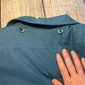 Vtg 70s London‎ Fog Women’s 6P Blue Trench Coat USA Removable Lining Petite Belt thumbnail 11