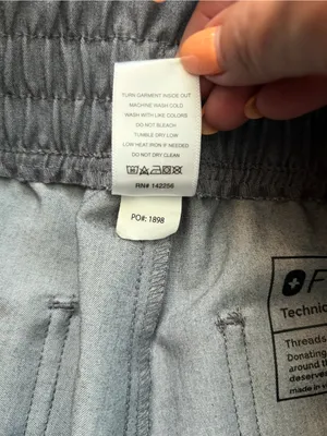 FIGS Zamora Jogger Scrub Pants Gray Heather Size Small Technical Collection thumbnail 4