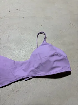 Aerie swim Lilac scoop bikini Top XL thumbnail 3