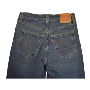 Levis Ribcage Straight Ankle Jeans Blue Denim High Rise W28 L27 CW-3422 3449 thumbnail 2