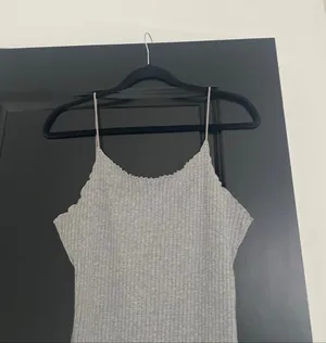 Grey mini dress Gray Size L thumbnail 5