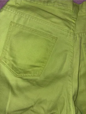 Faded Glory Neon Green Women's Bermuda Shorts thumbnail 4