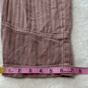 Free People Living in the City Seamed Pink Relaxed Pants thumbnail 2