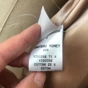 Tara Jarmon Manteau Money Faux Fur Honey 40 8 thumbnail 10