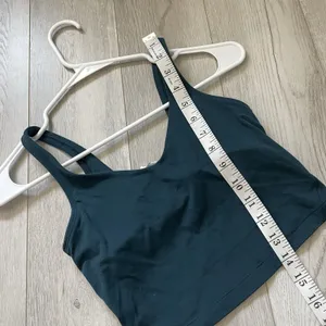 Lululemon Align Tank Top crop womens Teal size 2 workout athleisure gym outdoor thumbnail 5