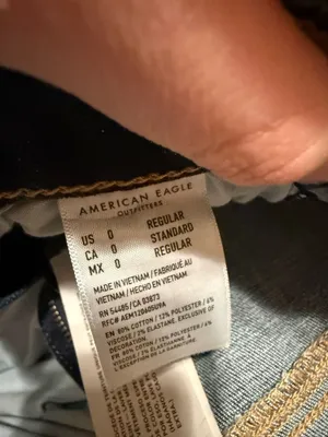 American Eagle Outfitters high rise flare jeans thumbnail 4