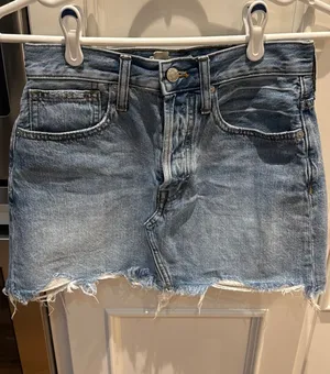 Madewell Jean skirt denim size 24 thumbnail 1