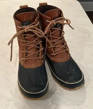 G.H.Bass Waterproof Bean Boots Brown Size 8 thumbnail 1