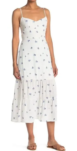✨Trixxi Floral Print Tiered Midi Dress✨ thumbnail 1