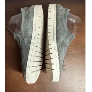 Bella Vita Women Gray Perforated Suede Slip‎ On Sneakers Comfort Casual Size 8.5 thumbnail 3