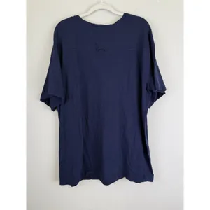 Anthropologie Gola x Anthropologie Navy Oversized Boyfriend Tee Women's Size L‎ thumbnail 7