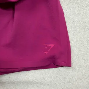 Gymshark Studio Shorts Women’s Small Magenta Pink High Rise 4” Yoga Workout thumbnail 3
