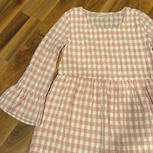 Pink and white gingham urban outfitters dress size small‎ thumbnail 2