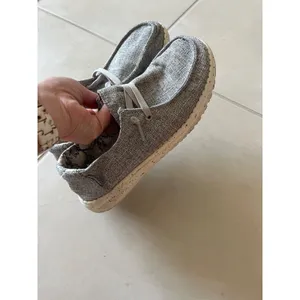 Women's Wendy gray 6 hey dude shoe slip‎ on thumbnail 3