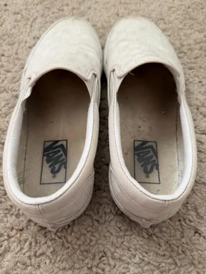 White Vans Checkerboard Slip-On thumbnail 5