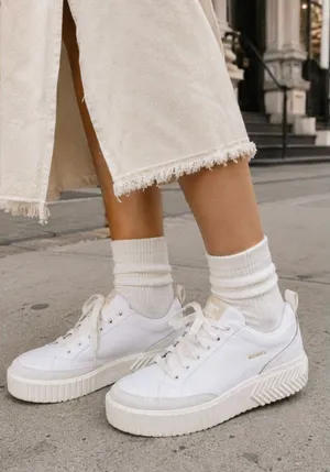 Sorel Ona Ave Low Sneakers Size 6.5 Sea Salt Bleached Ceramic Waterproof thumbnail 1
