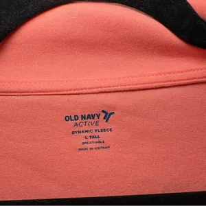 Old Navy Active Dynamic Fleece Half Zip Sweatshirt Size Large Tall Peach Nectar thumbnail 6