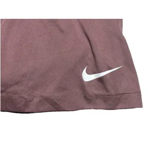 Nike Dri-FIT Women Tank Top Sz Medium Mauve Sleeveless Mesh Athletic Sports Run thumbnail 5
