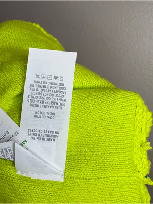 Aerie green crochet knitted cotton ribbed top large Halloween beetlejuice fall p thumbnail 6