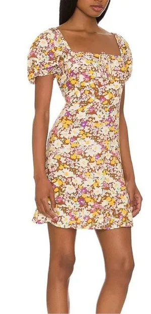 Sanctuary Floral Mini Dress Sz 2 thumbnail 1