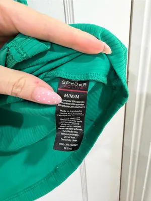 Spyder Women's Emerald Green Short-Sleeve Performance Tee thumbnail 3