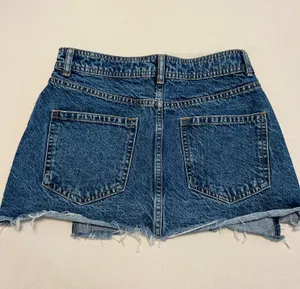 Zara Wrap Jean Skirt thumbnail 2