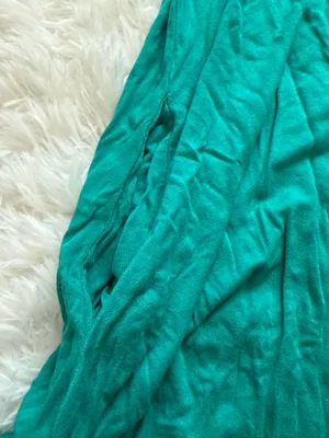 Teal dress with pockets Green thumbnail 2