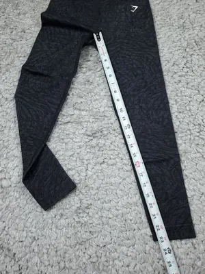 Gymshark Adapt Animal Seamless Leggings Wild Black Women's Size Medium thumbnail 5